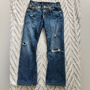True Religion Billy Super T Jeans Dark Wash size 30